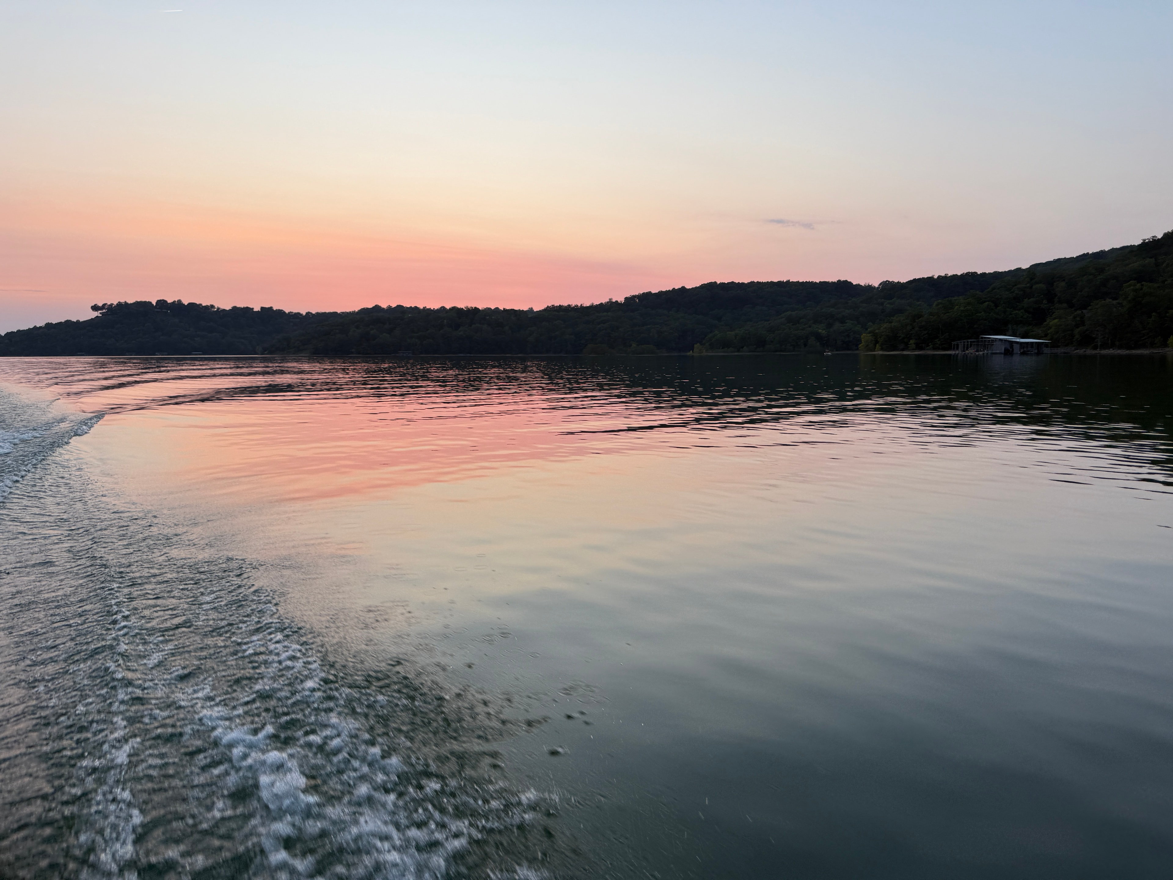 Lake view in Northwest Arkansas